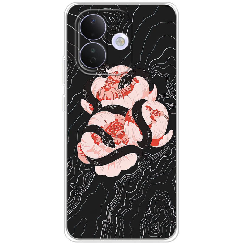Чохол BoxFace Xiaomi Redmi Note 17 Pro Snake Rose