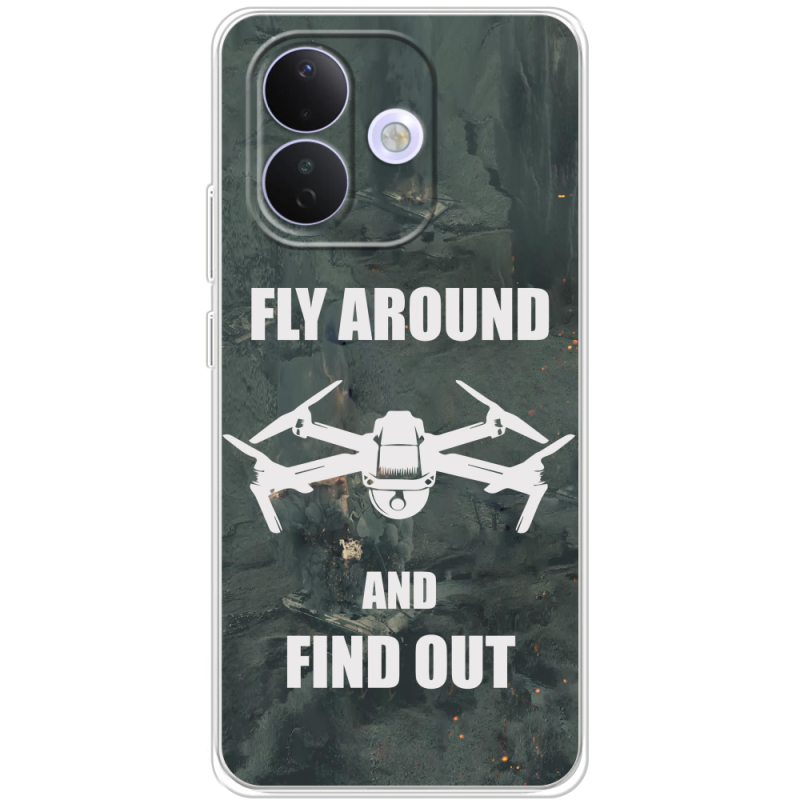 Чохол BoxFace Xiaomi Redmi Note 17 Pro Дрон Fly Around
