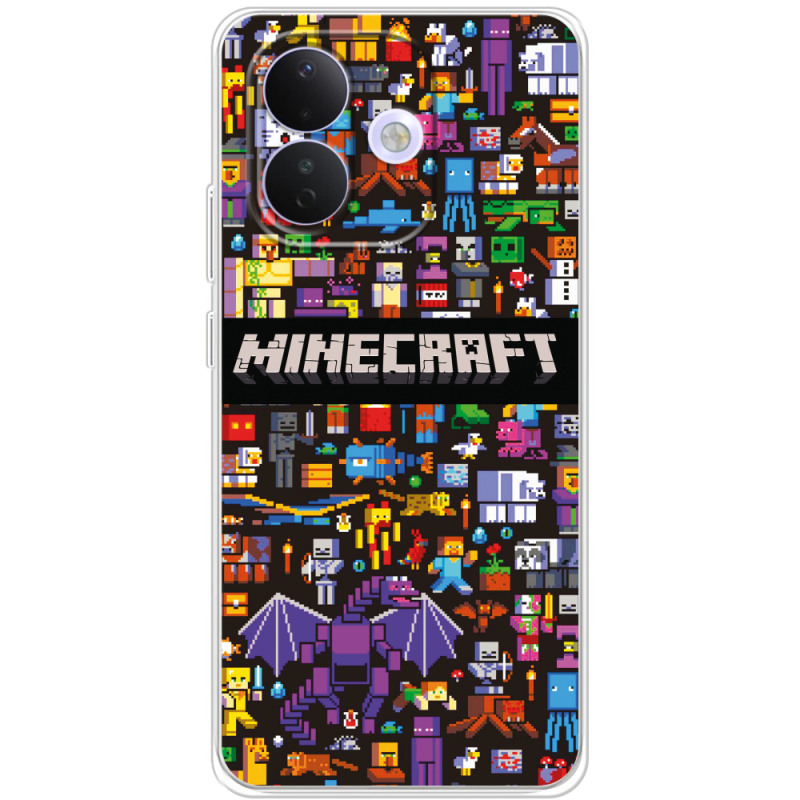 Чохол BoxFace Xiaomi Redmi Note 17 Pro Minecraft Mobbery