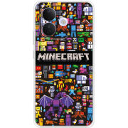 Чохол BoxFace Xiaomi Redmi Note 17 Pro Minecraft Mobbery