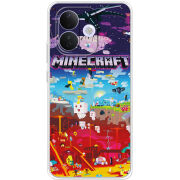 Чохол BoxFace Xiaomi Redmi Note 17 Pro Minecraft World Beyond