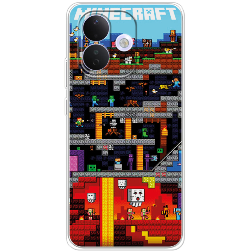 Чохол BoxFace Xiaomi Redmi Note 17 Pro Minecraft Lode Runner