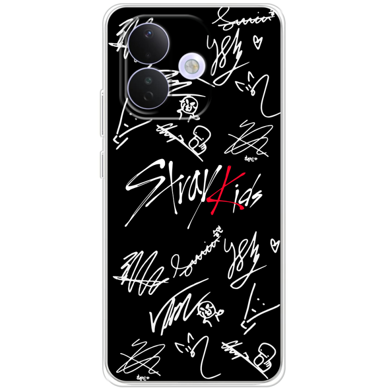 Чохол BoxFace Xiaomi Redmi Note 17 Pro Stray Kids автограф