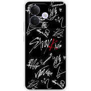 Чохол BoxFace Xiaomi Redmi Note 17 Pro Stray Kids автограф