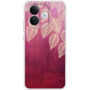 Чохол BoxFace Xiaomi Redmi Note 17 Pro Gold Leaves