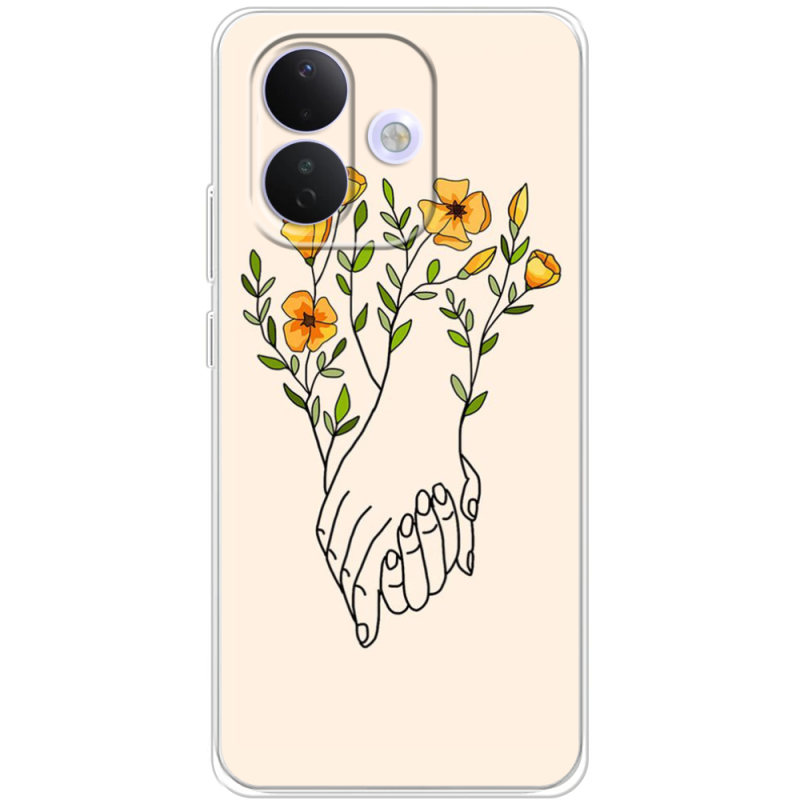 Чохол BoxFace Xiaomi Redmi Note 17 Pro Flower Hands