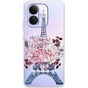 Чохол зі стразами Xiaomi Redmi Note 17 Pro Eiffel Tower