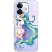 Чохол зі стразами Xiaomi Redmi Note 17 Pro Unicorn Queen
