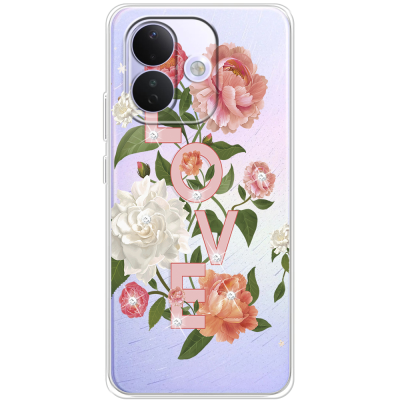 Чохол зі стразами Xiaomi Redmi Note 17 Pro Love