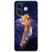 Чохол зі стразами Xiaomi Redmi Note 17 Pro Girl with Umbrella
