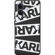 Чорний чохол BoxFace Xiaomi Redmi Note 17 Pro White Karl