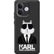 Чорний чохол BoxFace Xiaomi Redmi Note 17 Pro Cat in Black