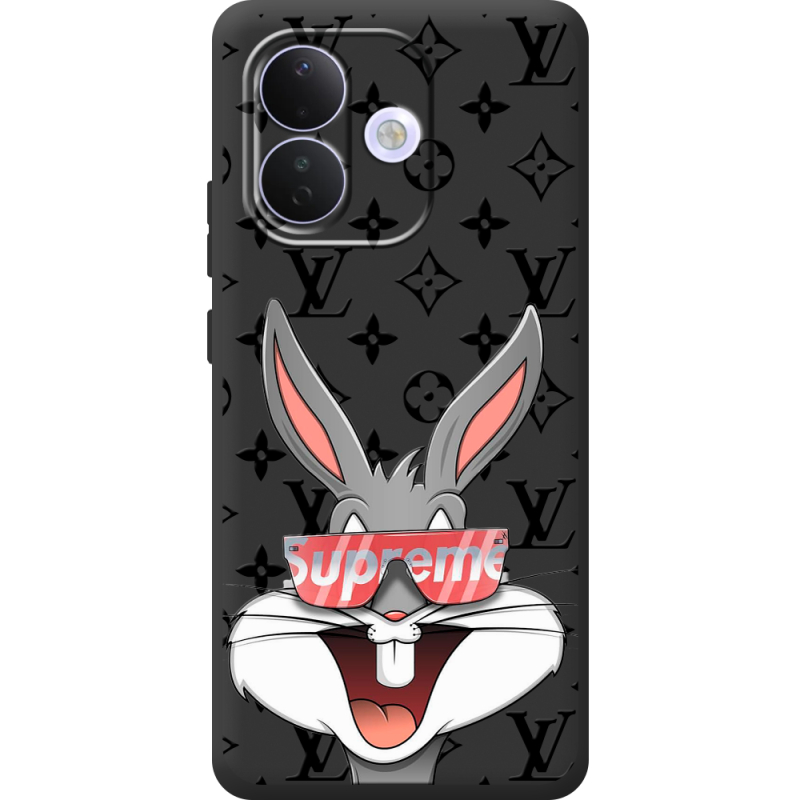 Чорний чохол BoxFace Xiaomi Redmi Note 17 Pro looney bunny