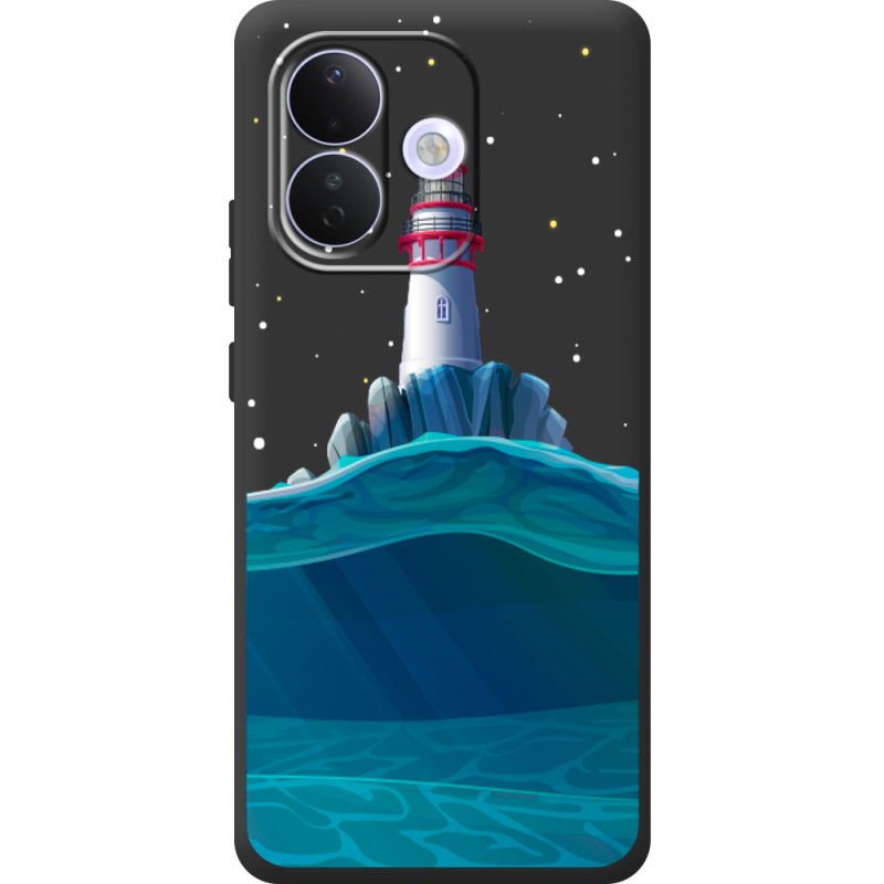 Чорний чохол BoxFace Xiaomi Redmi Note 17 Pro Lighthouse