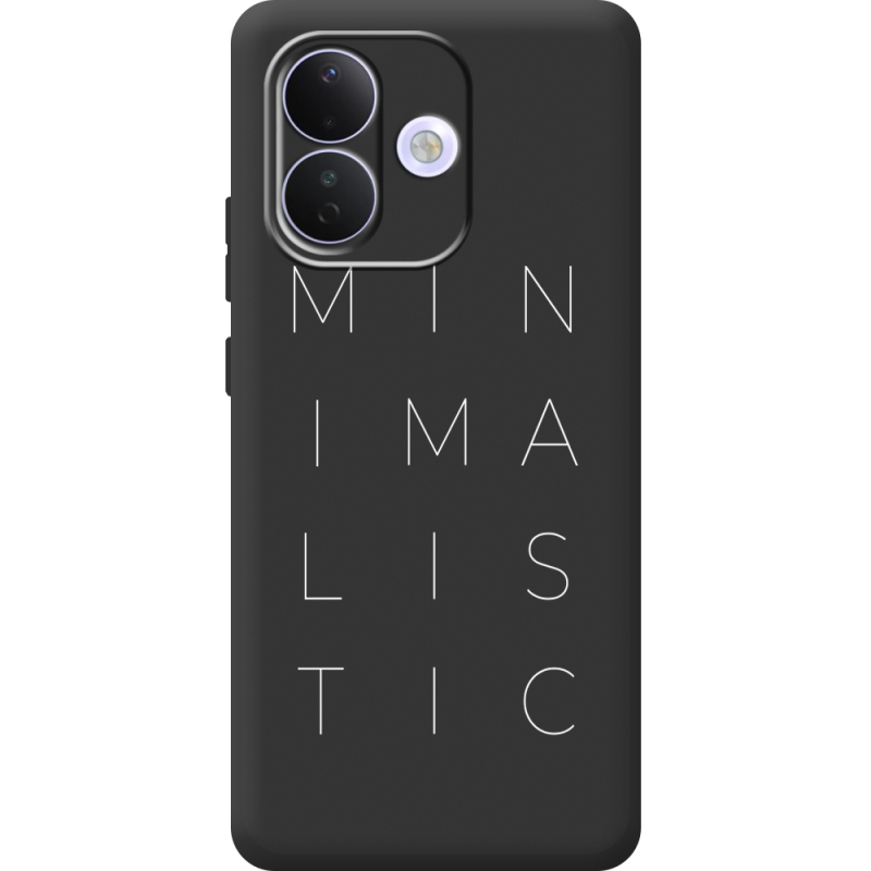 Чорний чохол BoxFace Xiaomi Redmi Note 17 Pro Minimalistic