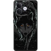 Чорний чохол BoxFace Xiaomi Redmi Note 17 Pro Wolf