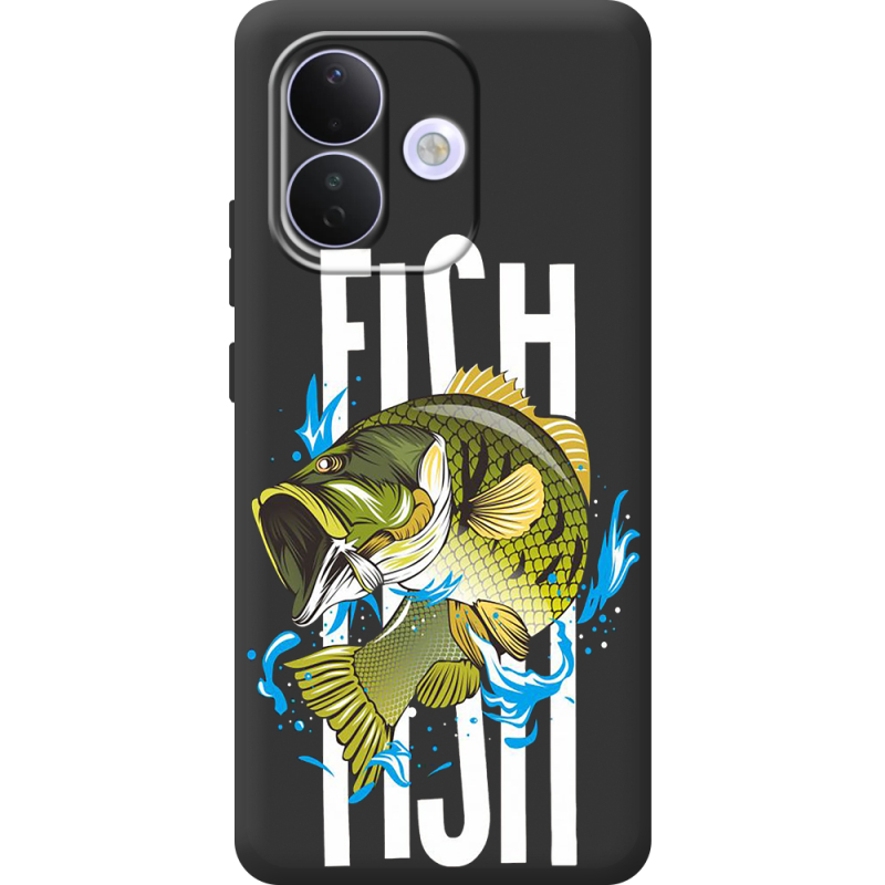 Чорний чохол BoxFace Xiaomi Redmi Note 17 Pro Fish