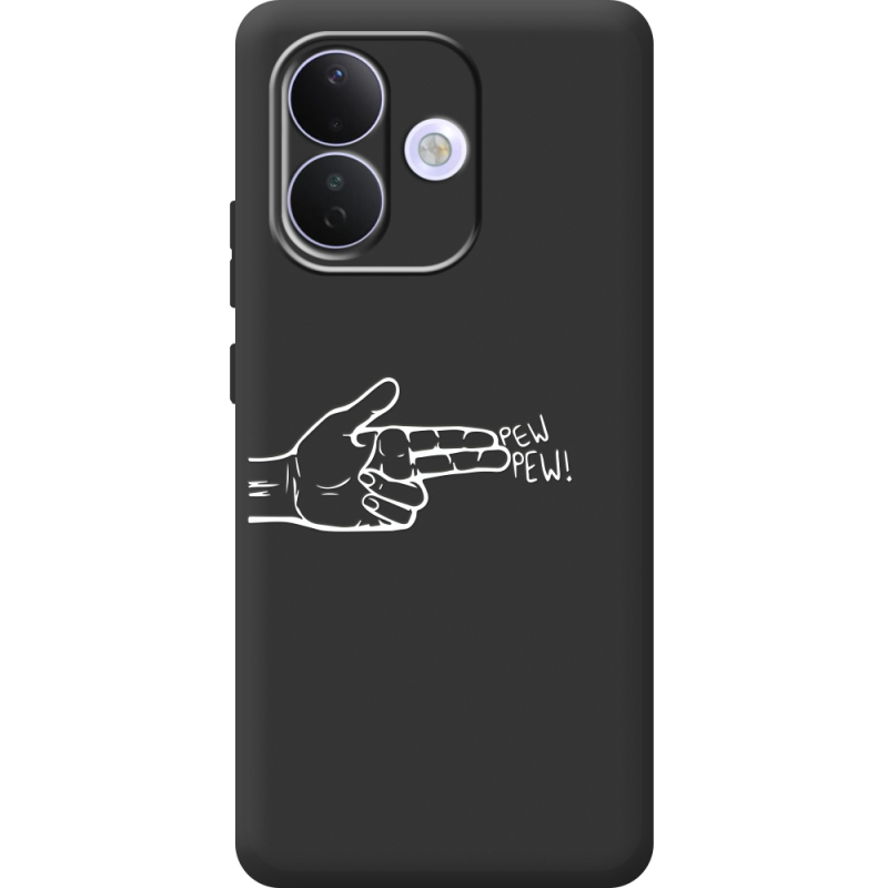 Чорний чохол BoxFace Xiaomi Redmi Note 17 Pro Pew Pew