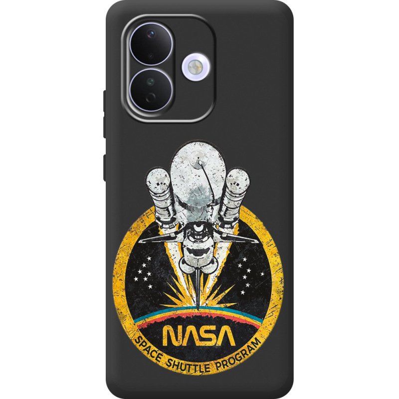Чорний чохол BoxFace Xiaomi Redmi Note 17 Pro NASA Spaceship