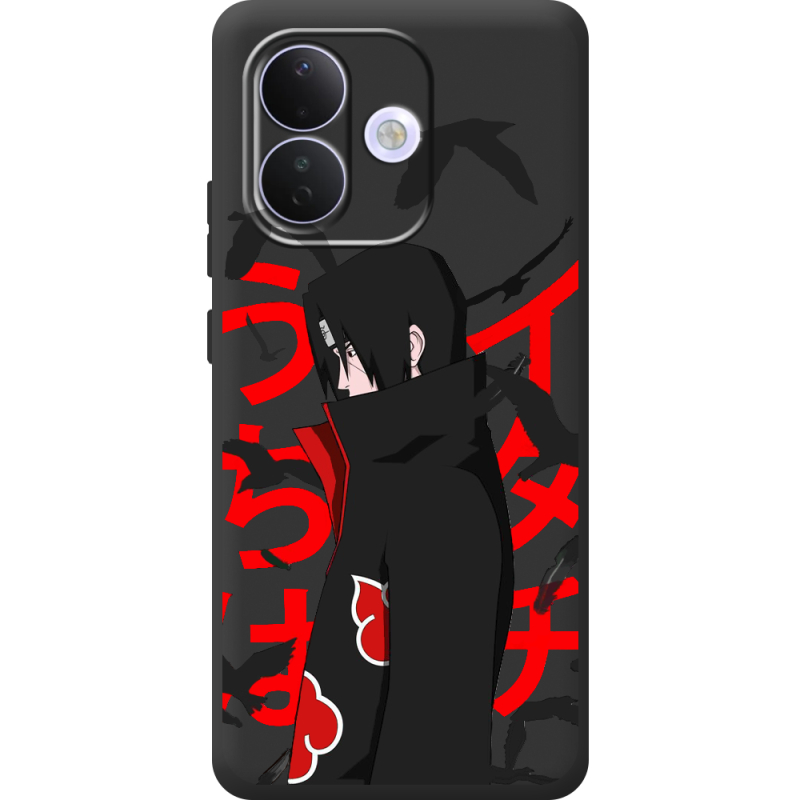 Чорний чохол BoxFace Xiaomi Redmi Note 17 Pro Учиха Итачи