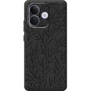 Чорний чохол BoxFace Xiaomi Redmi Note 17 Pro Leaves