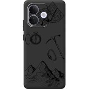 Чорний чохол BoxFace Xiaomi Redmi Note 17 Pro Mountains
