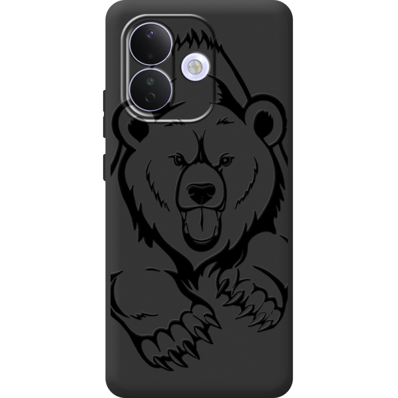 Чорний чохол BoxFace Xiaomi Redmi Note 17 Pro Grizzly Bear