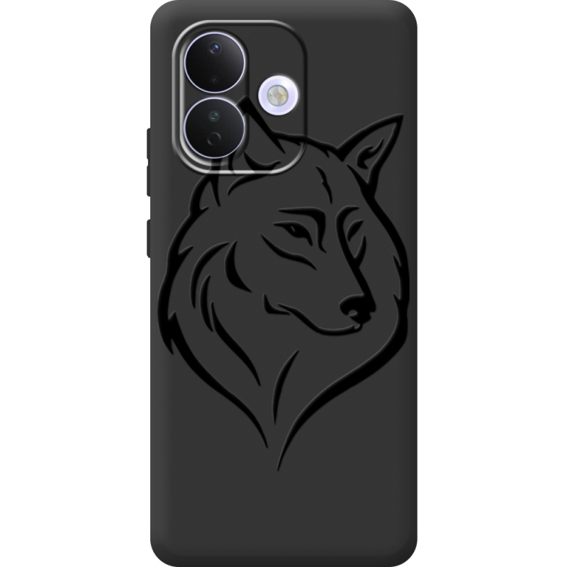 Чорний чохол BoxFace Xiaomi Redmi Note 17 Pro Wolf