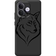Чорний чохол BoxFace Xiaomi Redmi Note 17 Pro Wolf