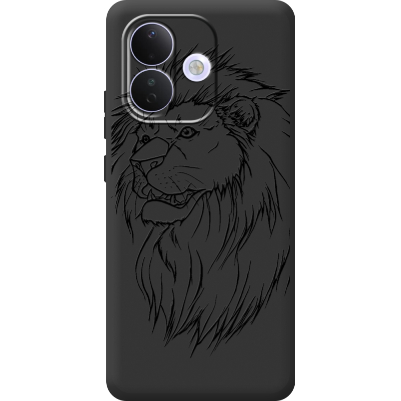 Чорний чохол BoxFace Xiaomi Redmi Note 17 Pro Lion
