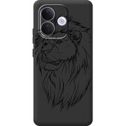 Чорний чохол BoxFace Xiaomi Redmi Note 17 Pro Lion