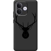 Чорний чохол BoxFace Xiaomi Redmi Note 17 Pro Deer