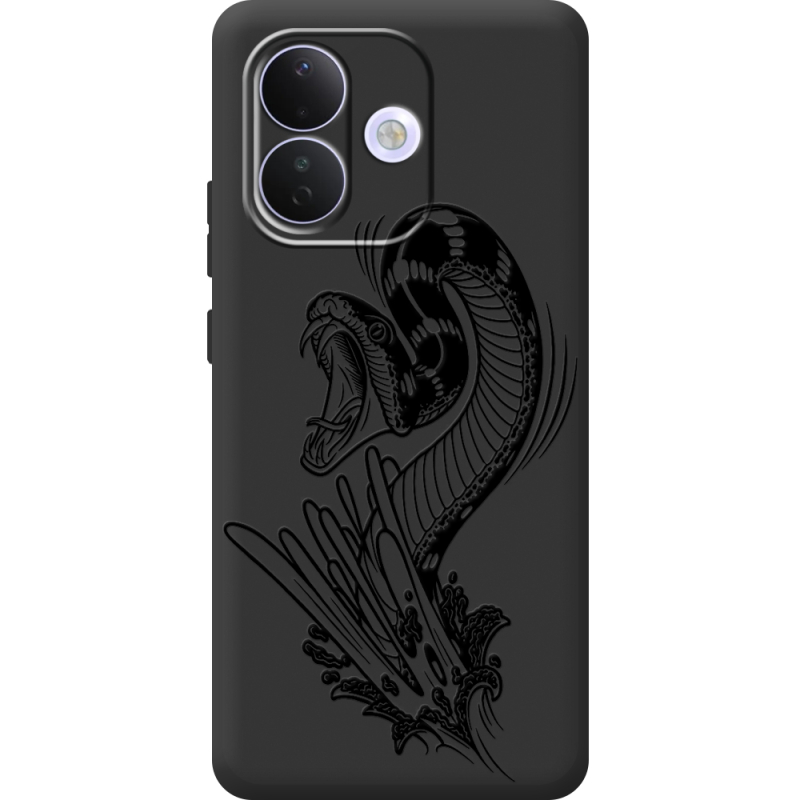 Чорний чохол BoxFace Xiaomi Redmi Note 17 Pro Snake