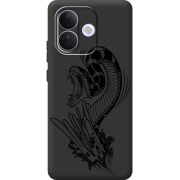 Чорний чохол BoxFace Xiaomi Redmi Note 17 Pro Snake