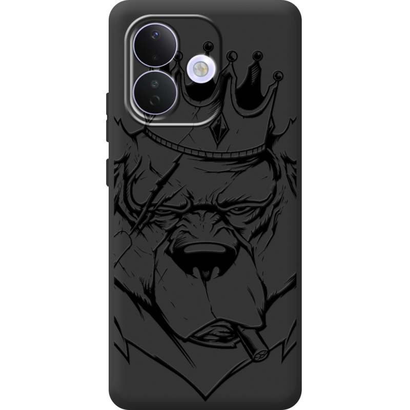 Чорний чохол BoxFace Xiaomi Redmi Note 17 Pro Bear King