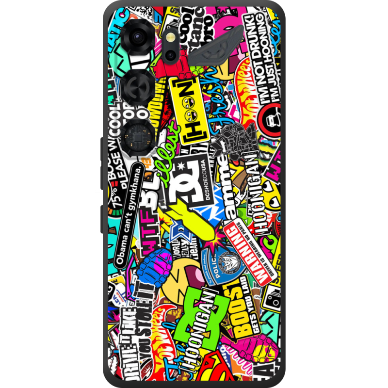 Чохол BoxFace Nubia Neo 5 GT 5G Multicolored Inscriptions