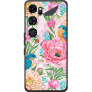 Чохол BoxFace Nubia Neo 5 GT 5G Birds in Flowers