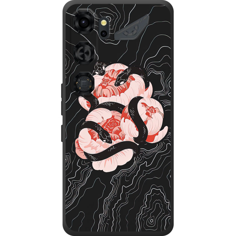 Чохол BoxFace Nubia Neo 5 GT 5G Snake Rose