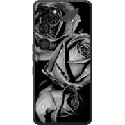 Чохол BoxFace Nubia Neo 5 GT 5G Black and White Roses