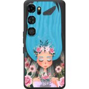 Прозорий чохол BoxFace Nubia Neo 5 GT 5G Blue Hair
