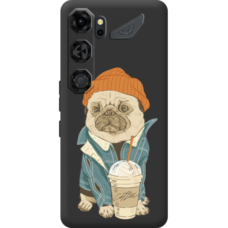 Прозорий чохол BoxFace Nubia Neo 5 GT 5G Dog Coffeeman
