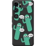 Прозорий чохол BoxFace Nubia Neo 5 GT 5G с 3D-глазками HIYA