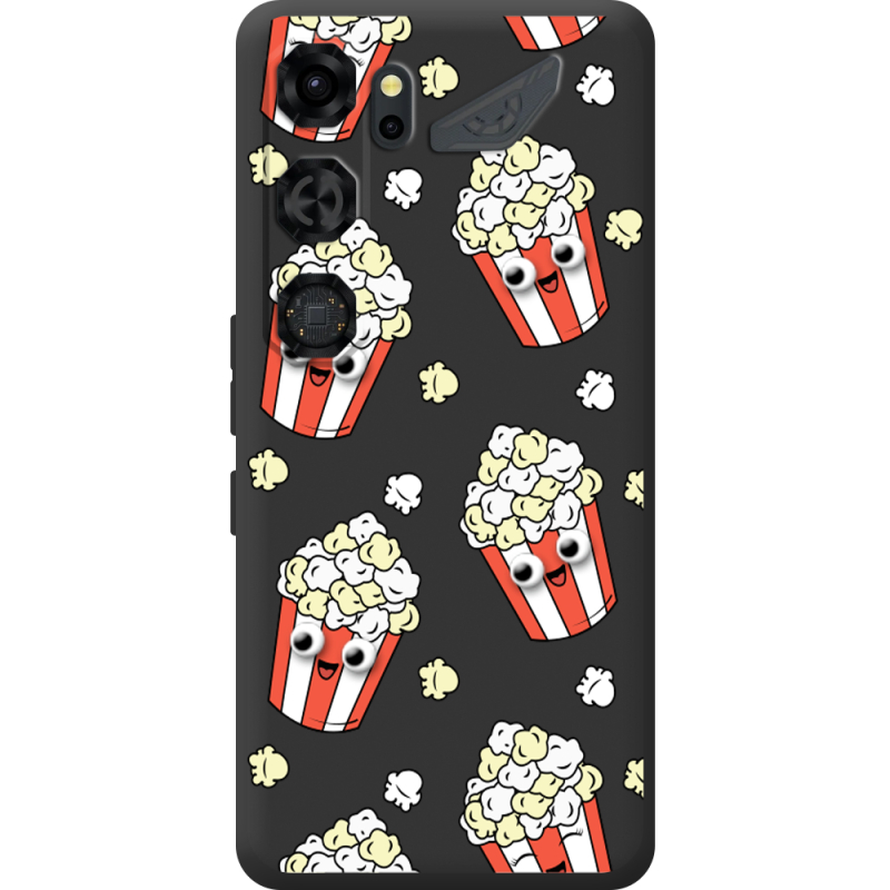 Прозорий чохол BoxFace Nubia Neo 5 GT 5G с 3D-глазками Popcorn