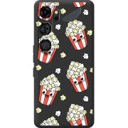 Прозорий чохол BoxFace Nubia Neo 5 GT 5G с 3D-глазками Popcorn