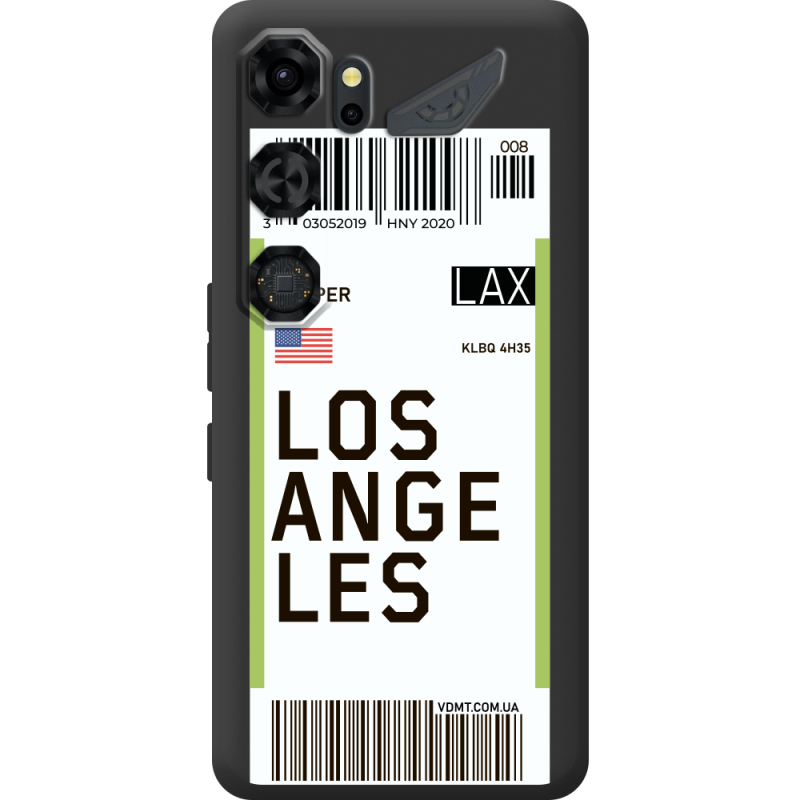 Прозорий чохол BoxFace Nubia Neo 5 GT 5G Ticket Los Angeles