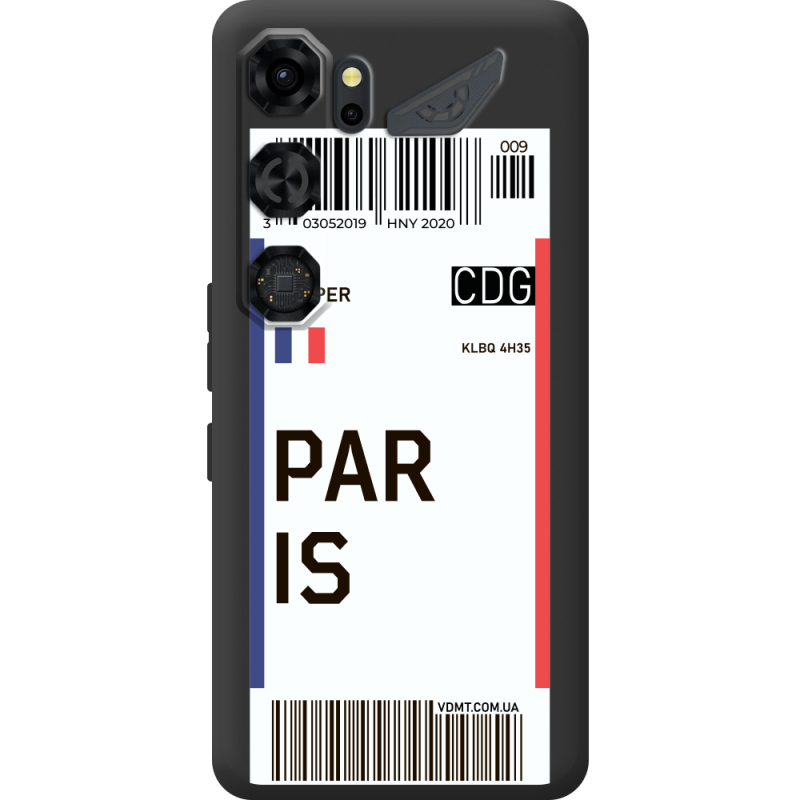 Прозорий чохол BoxFace Nubia Neo 5 GT 5G Ticket Paris