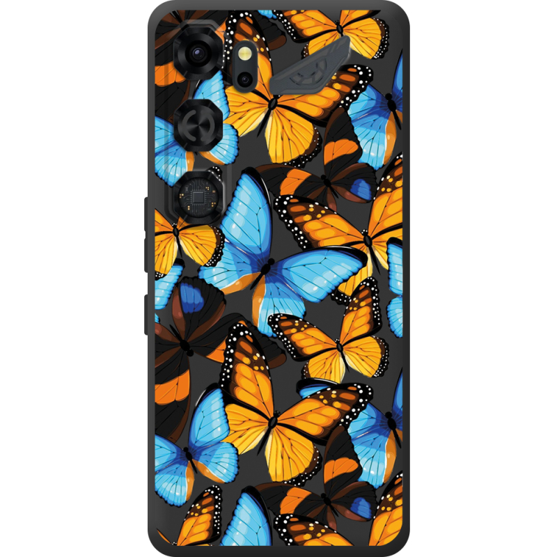 Прозорий чохол BoxFace Nubia Neo 5 GT 5G Butterfly Morpho