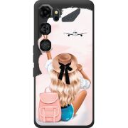 Прозорий чохол BoxFace Nubia Neo 5 GT 5G Travel Girl