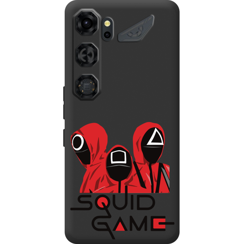 Прозорий чохол BoxFace Nubia Neo 5 GT 5G siquid game люди в красном