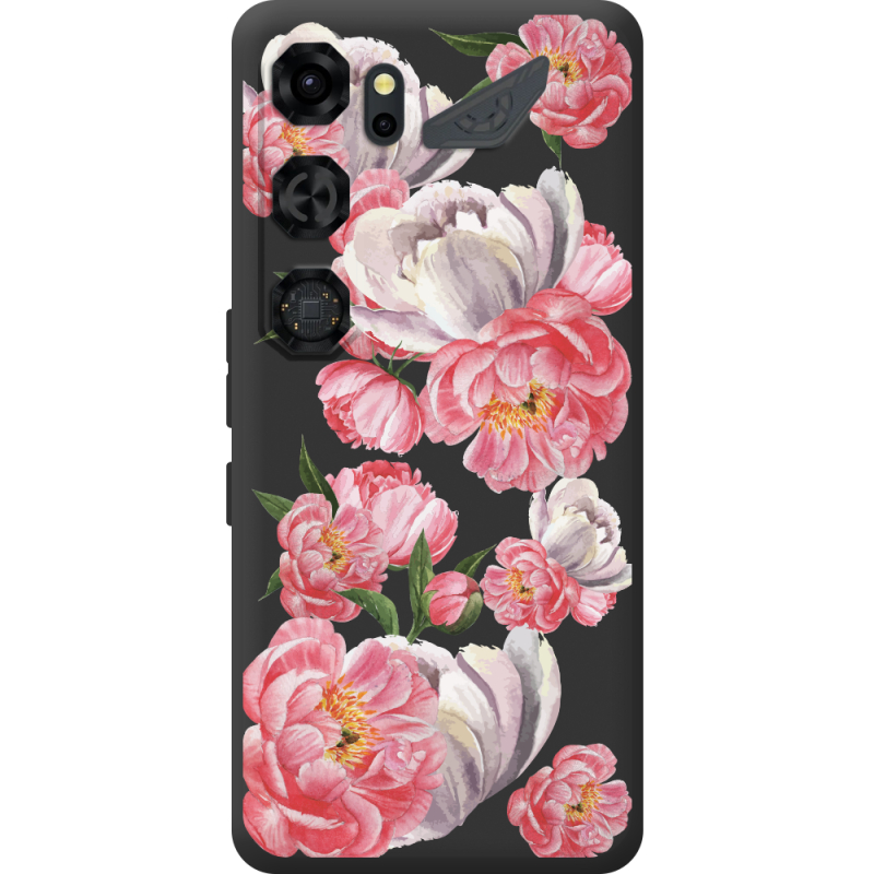 Прозорий чохол BoxFace Nubia Neo 5 GT 5G Peony Watercolor Style